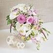 ORCHID, ROSE CENTERPIECE